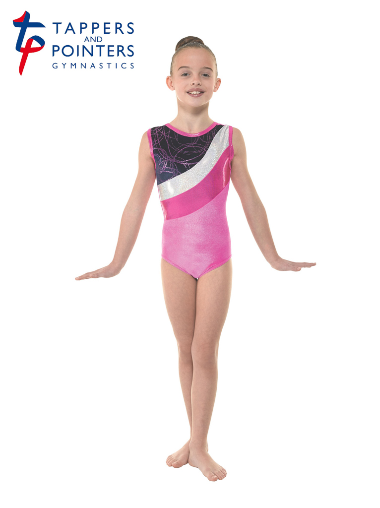 Girls Belle V Neck Sleeveless Shine Gymnastics Leotard – Dance and  Leisurewear