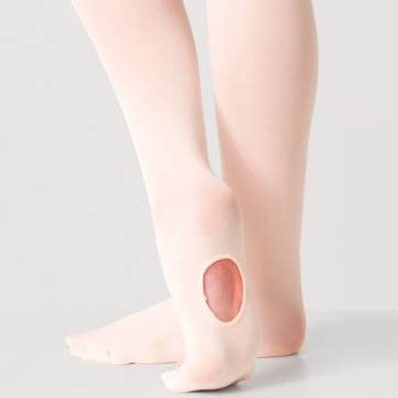 Silky Ballet Convertible Tights Pale Pink AD104