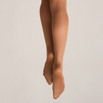 Silky Dance Shimmer Full Foot Tights Toast AD105