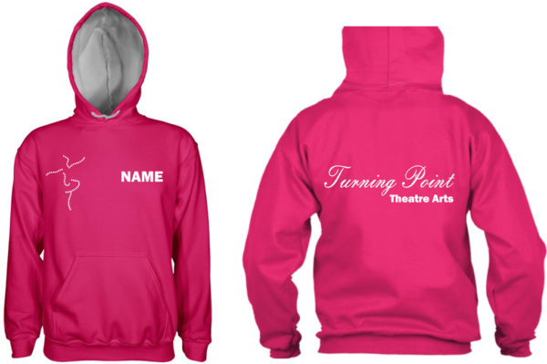 turning point pink hoodie