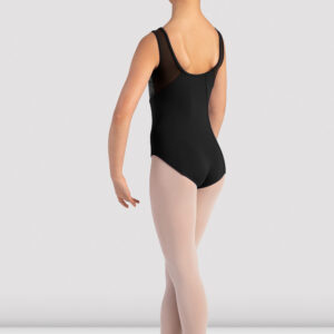 Girls Taylor Velvet Tank Leotard - Image 3