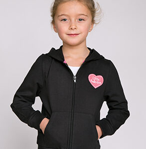 Little Ballerina Zipped Hoodie - Image 4