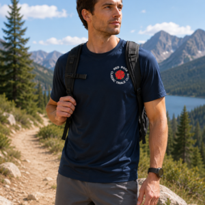 Red Rose Classic Trials Club Short Sleeved Active Wear T-Shirt