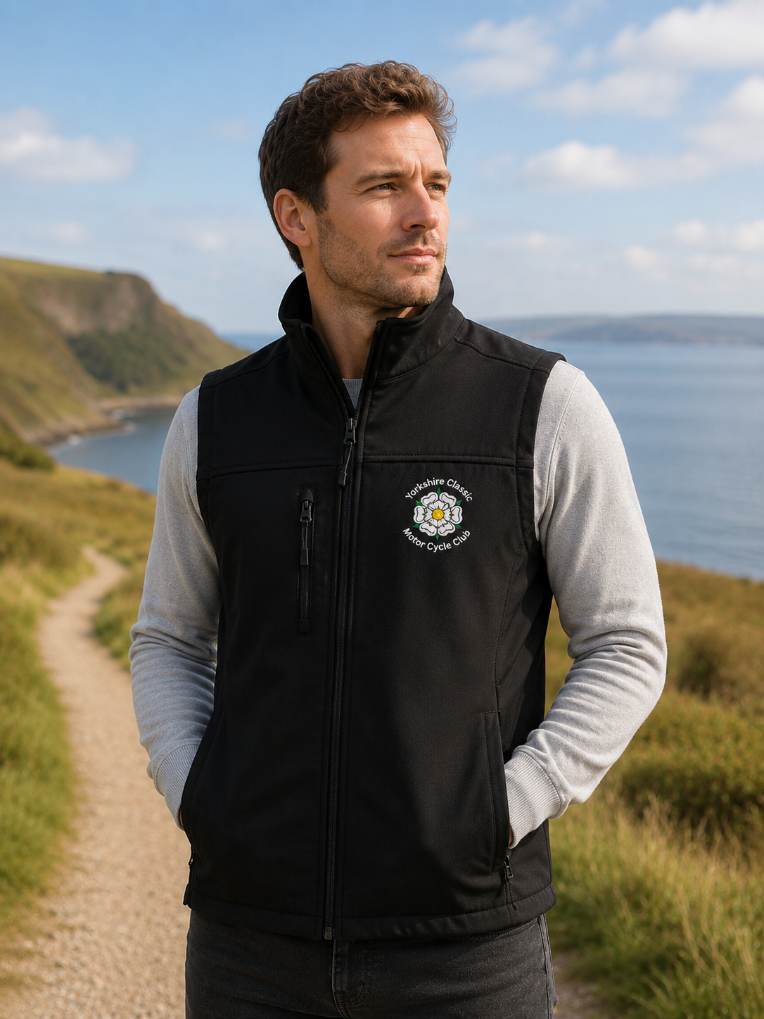 Yorkshire Classic Motor Cycle Club Gilet